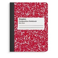 COMPOSITION NOTEBOOK 7.5" X 9.75", WIDE RULE